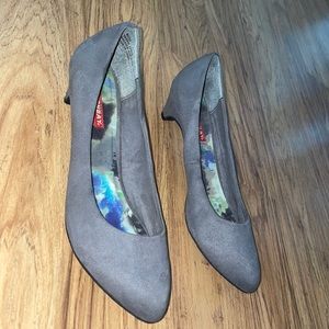 Union Bay Skinny Gray Short Heels